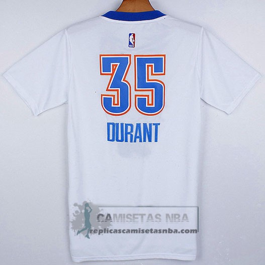 Camiseta Manga Corta Thunder Durant Blanco